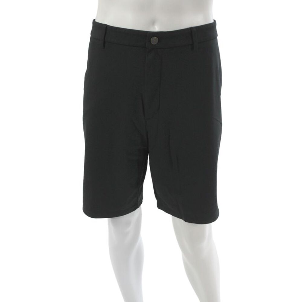 Johnnie-o Mens Chino Shorts Black Polyester Golf Size 40